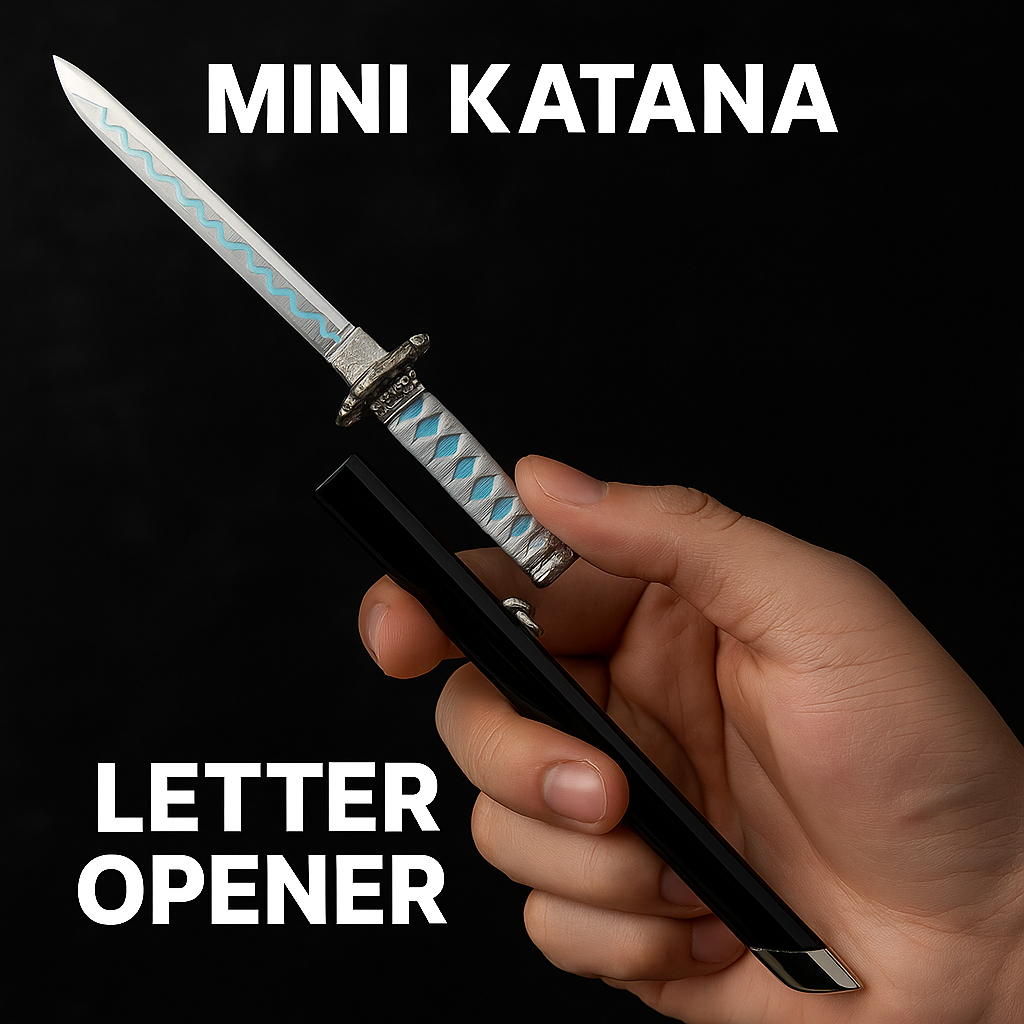 Samurai Sword Letter Opener/Keychain (Mini Katana)