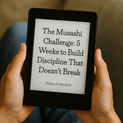 Ebook | The Musashi Challenge: 5 Weeks to Build Discipline That Doesn’t Break